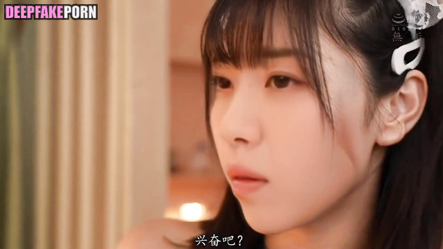 Fake Nanase Nishino (西野七瀬 乃木坂46) got creampie being in panties