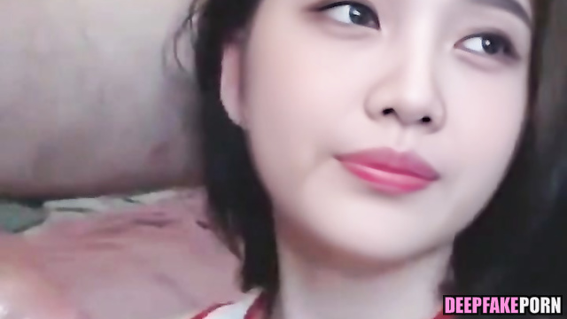 Close ups awesome blowjob / 조이 레드벨벳 Joy in deepfake video [PREMIUM]