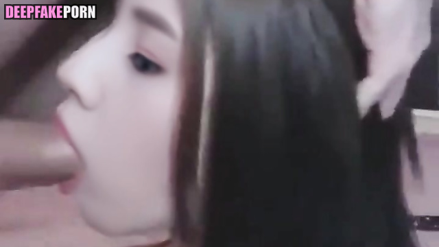 Close ups awesome blowjob / 조이 레드벨벳 Joy in deepfake video [PREMIUM]