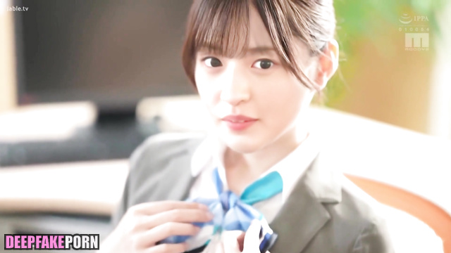 Nogizaka46 Strict boss Endo Sakura relaxes her worker 遠藤 さくら AI 人工知能