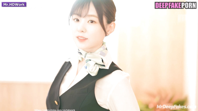 Pilot prefers fuck with her after flights 아이린 레드벨벳 - Irene hot celeb sex