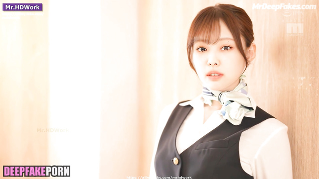 Stewardess wanna please him / (제니 블랙핑크) Jennie hot foot fetish porn