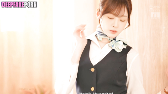 Footjob by sweaty foots, Minju hot sex scenes / アイズワン ディープフェイクビデオ