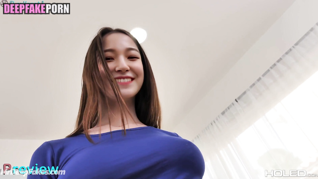 (백지헌 프로미스나인) Jiheon fakeapp, this girl wanna anal plug immediately