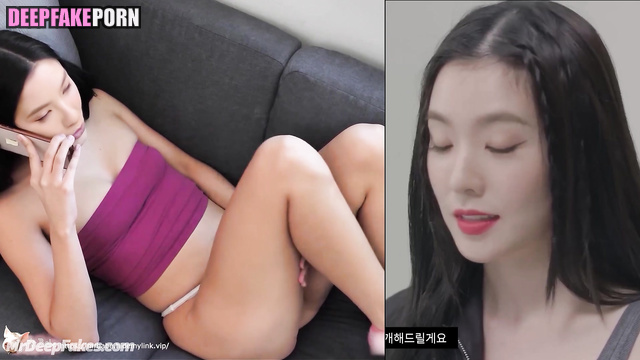 Phone dirty talks turned into wild sex / 아이린 레드벨벳 Irene hot adult video