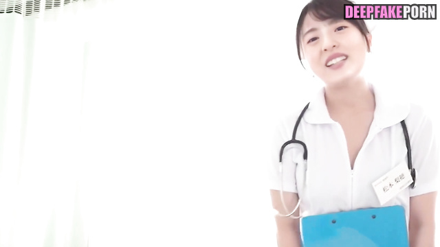 Crazy nurse Endo Sakura (遠藤 さくら 本物の偽物) goes to work for fuck - fakeapp