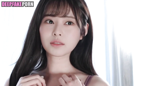 She can be pleased by two men only - fakeapp Minju (アイズワン ディープフェイクビデオ)