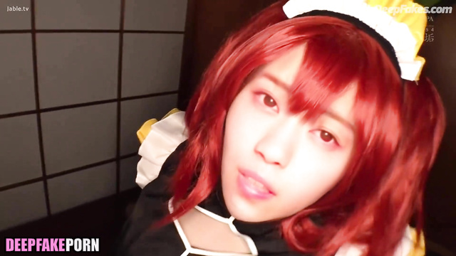 Nogizaka46 西野七瀬 Nishino Nanase is good girl in sex real 本物の偽物 fake