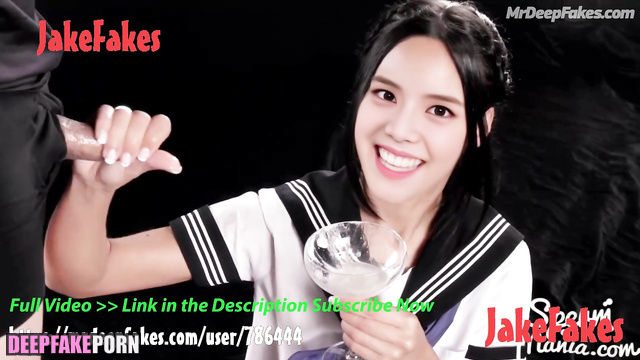 (지수 블랙핑크) Jisoo milking big dick // hot deepfake video