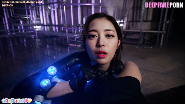 Blowjob that 유나 Yuna does is full of passion 있지 ITZY 진짜 가짜 real fake