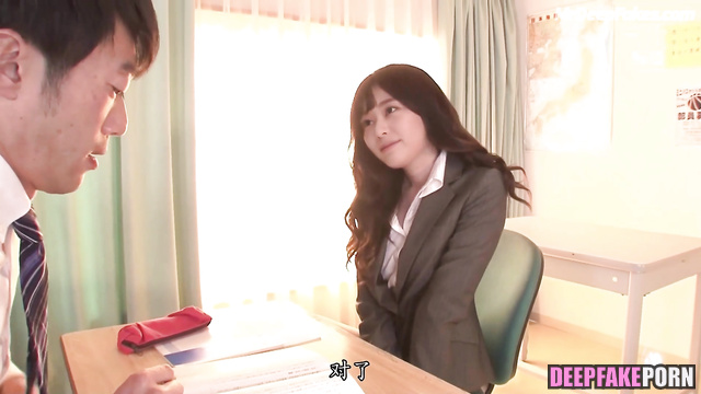 (アイズワン アダルトビデオ) dissolute teacher seduced a student - fake Minju