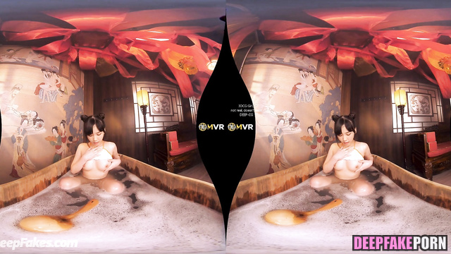 Fake IU (아이유 딥페이크 영상) pleasing ugly sugar daddy in jacuzzi