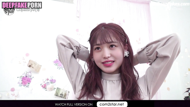 Friend touching her cute small tits, Wonyoung adult video / アイヴ セックスシーン