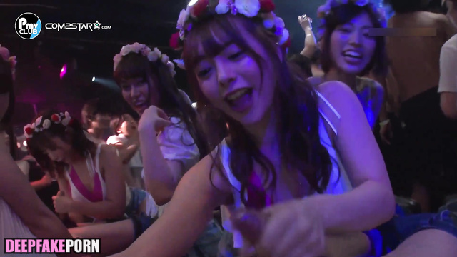 (김현아 원더걸스) slutty HyunA taking part in dissolute party - face swap [PREMIUM]