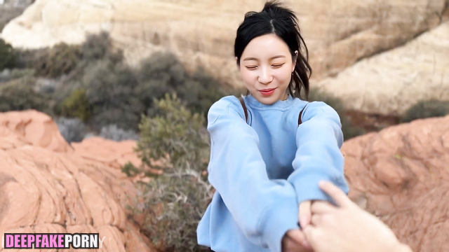 Taxi driver fucked young whore Binnie (배유빈 오마이걸) on a wasteland, ai [PREMIUM]