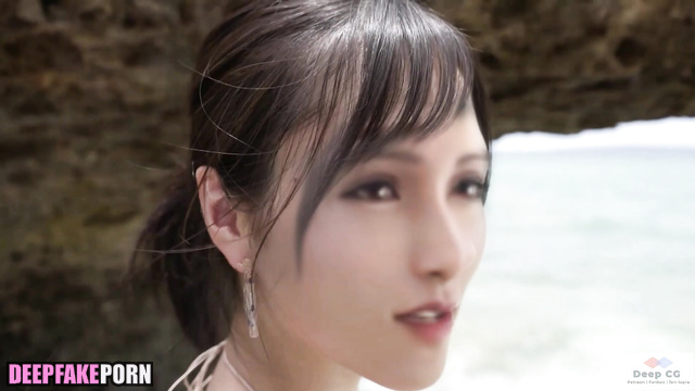 She wanna fuck near the ocean - Tifa Lockhart ai 本物の偽物 セックスシーン [PREMIUM]