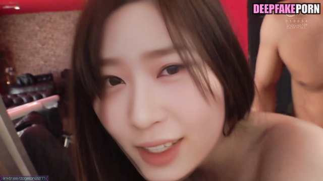 Boy sucking her nipples and playing with clit - ai Minju アイズワン 本物の偽物 [PREMIUM]