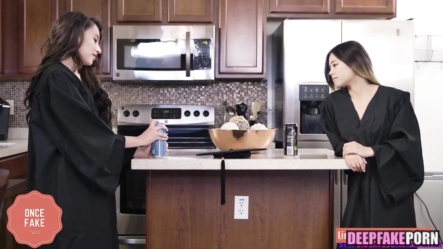 Bestie decided to try threesome, fake Mina & Chaeyoung トゥワイス セックスシーン [PREMIUM]