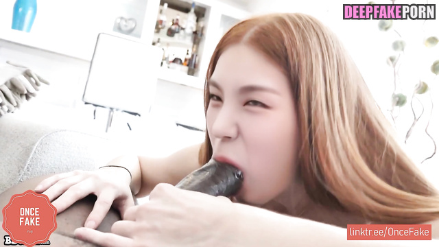 예지 있지 brunette trying black cock for the first time / Yeji fakeapp [PREMIUM]