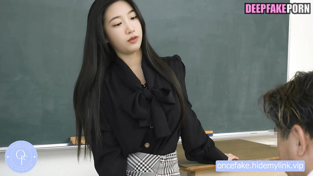 Dissolute teacher Kazuha ルセラフィム 本物の偽物 seduced virgin student - A.I. [PREMIUM]