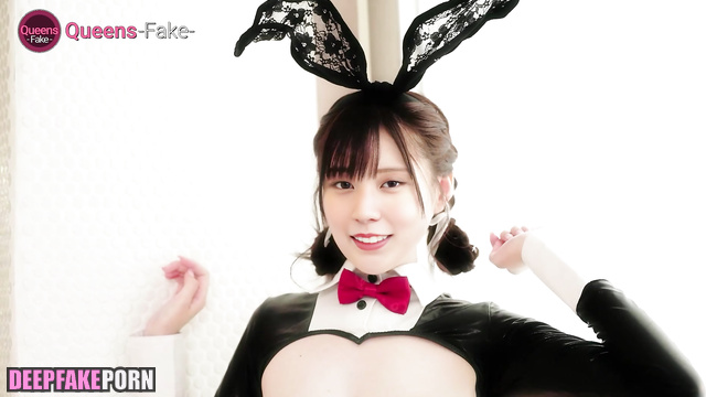 Sexy Kaki Haruka (賀喜 遥香 乃木坂46) fucked in fetish leather suit - fakeapp [PREMIUM]