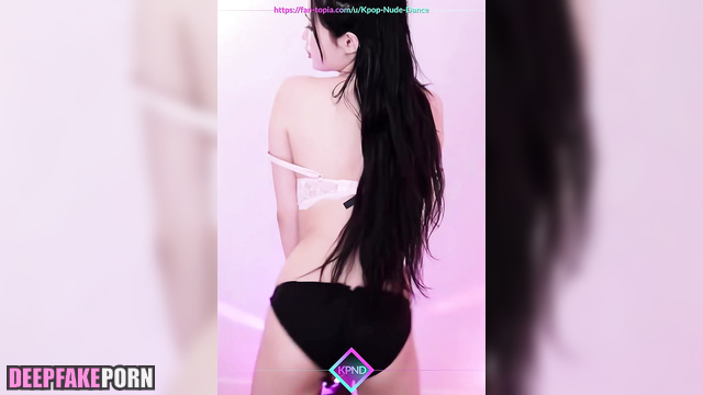 Pretty star dancing on webcam (not free) - IU ai scene / 아이유 딥페이크 영상 [PREMIUM]