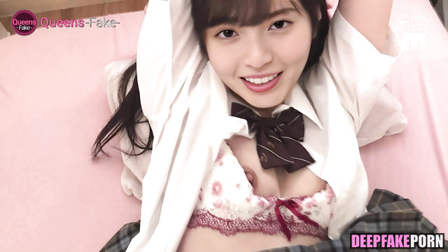 Schoolgirl choses safe sex / 齋藤 飛鳥 乃木坂46 Asuka Saito pov ai scenes - [PREMIUM]