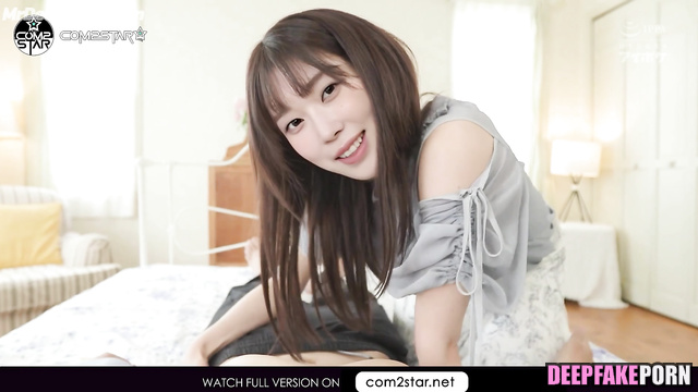 Pretty brunette licking cock so tender, Winter pov adult tape / 윈터 에스파