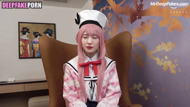 Fucker watching her cute masturbation (あらがき ゆい 本物の偽物) Yui Aragaki A.I.