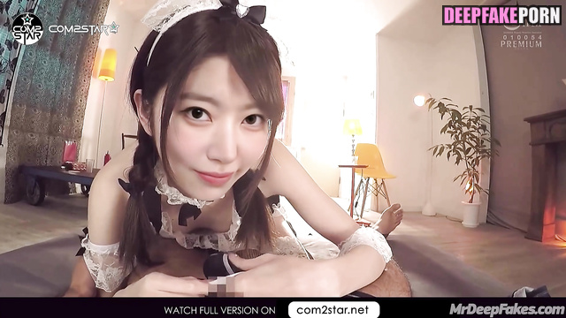 Tiny sexy housemaid making pov handjob (アイズワン セックスシーン) Sakura A.I.