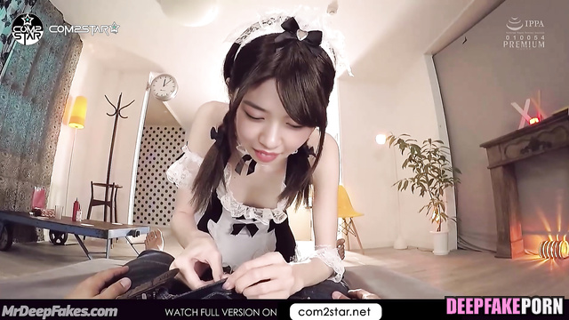 Tiny housemaid Yujin / アイズワン セックステープ / wanna add money right now, ai
