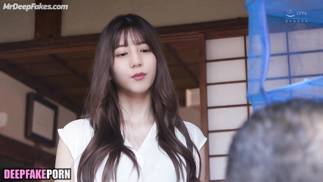 Dirty Nao Kosaka (小坂 菜緒 日向坂46) wanna fuck asian worker - real fake