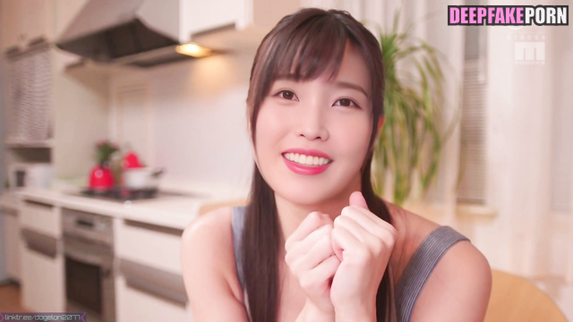 Smiling housewife IU (아이유 섹스 장면) made a massage by her body - A.I. [PREMIUM]