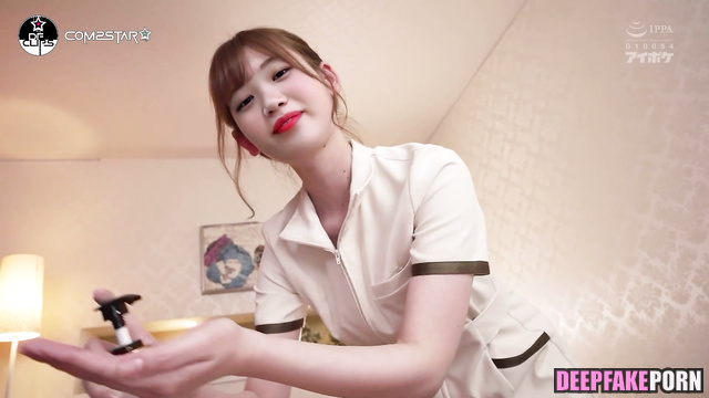 アイズワン ディープフェイクビデオ korean masseuse fucked you after session, Chaewon [PREMIUM]