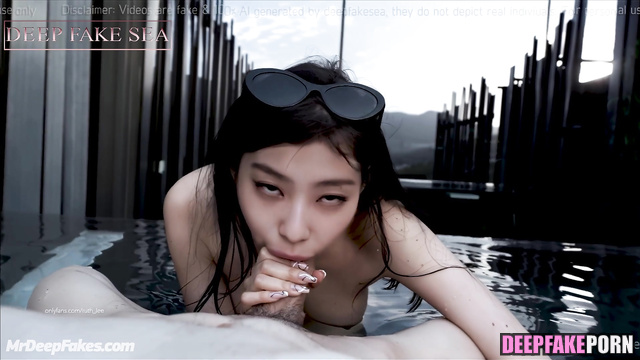 제니 블랙핑크 Jennie loves sucking cocks everywhere - pov deepfake video