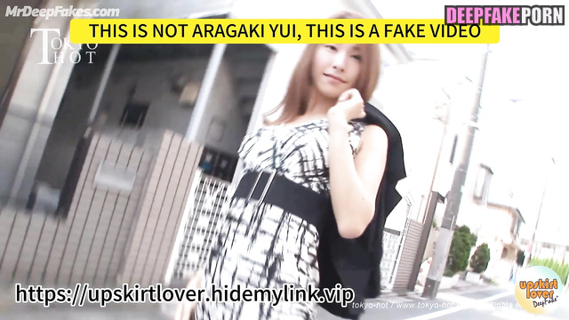 Slutty Yui Aragaki あらがき ゆい 本物の偽物 taking part in gangbang competitions ai