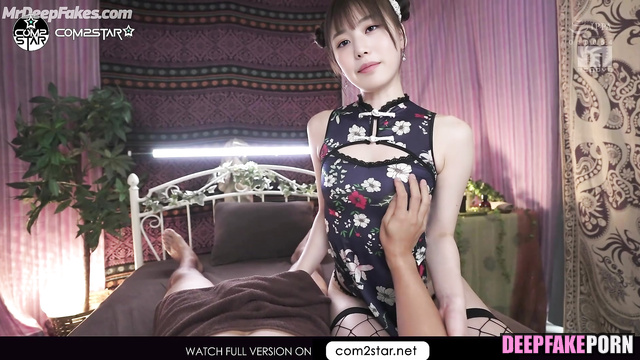 アイヴ ディープフェイクビデオ handjob in asian massage parlor / Wonyoung (real fake)