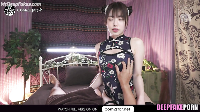 アイヴ ディープフェイクビデオ handjob in asian massage parlor / Wonyoung (real fake)