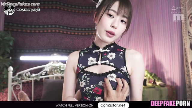 アイヴ ディープフェイクビデオ handjob in asian massage parlor / Wonyoung (real fake)