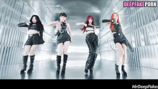 있지 딥페이크 영상 ITZY babes sucking better than dancing - pmv face swap