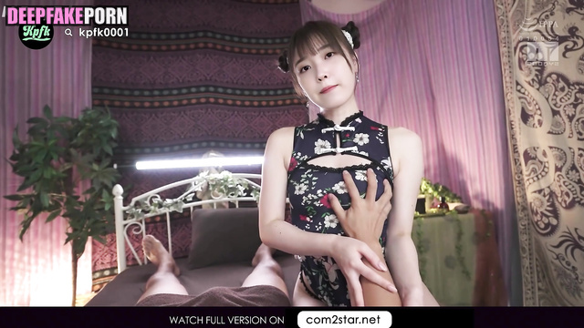 Young slut serving her first client [IU face swap] 아이유 딥페이크 영상