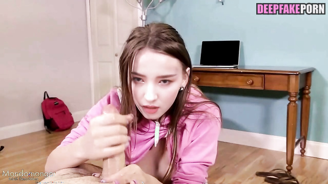 モモランド 本物の偽物 it was the best handjob in her life (Nancy deepfake porn) [PREMIUM]