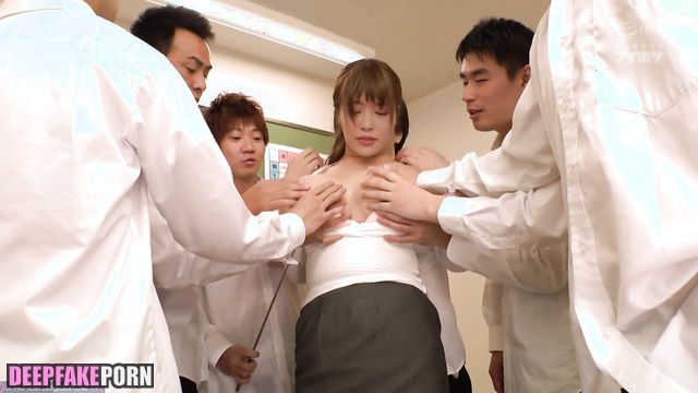 Yujin seduced all students with her huge boobs アイヴ IVE ポルノ porn [PREMIUM]