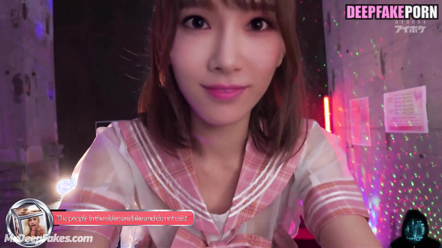 Taeyeon feels urge to play with cumshots SNSD 少女時代 deepfake ディープフェイク