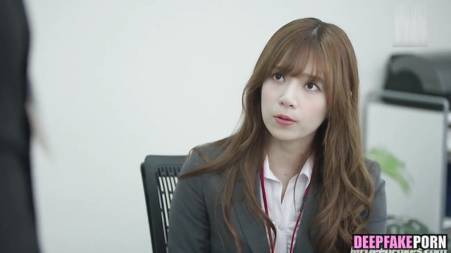 Boss wants to fuck her after work (橋本 奈々未 乃木坂46) Nanami Hashimoto A.I.