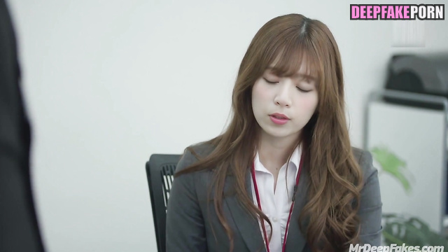 Boss wants to fuck her after work (橋本 奈々未 乃木坂46) Nanami Hashimoto A.I.