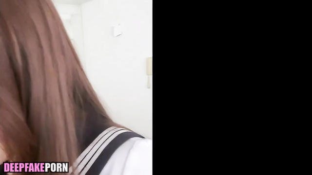 鈴木愛理 本物の偽物 schoolgirl fucked for a new phone - fake Airi Suzuki