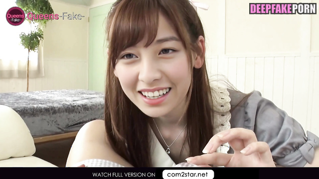 Housemaid wanna play with cock her boss 橋本 環奈 セックステープ ai Kanna Hashimoto