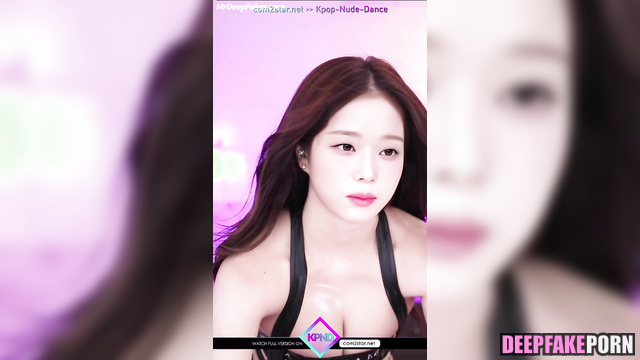 (윈터 에스파) busty brunette loves moving her body - Winter solo ai scene