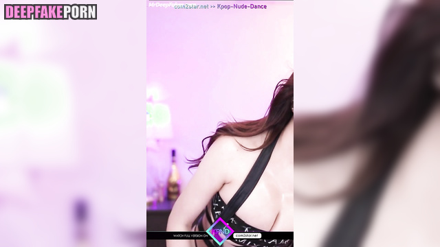 (윈터 에스파) busty brunette loves moving her body - Winter solo ai scene